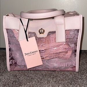 Juicy Couture Light Pink Beachin Mini Tote
